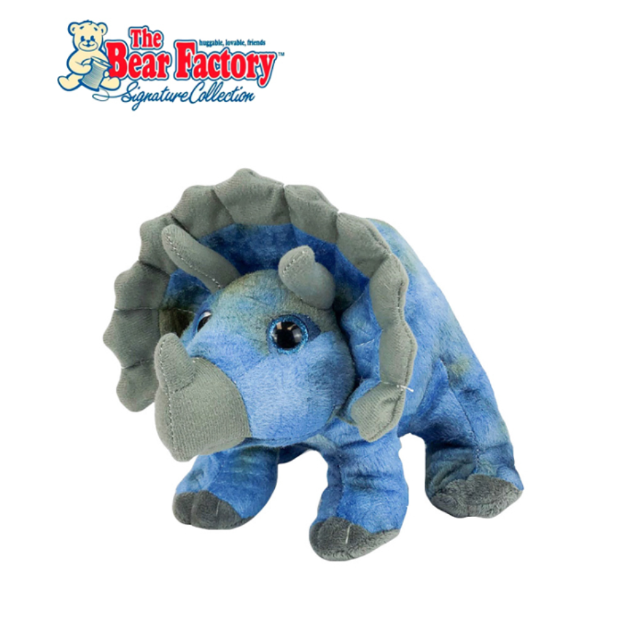 The Bear Factory STELLA THE TRICERATOPS (Eco) 8″