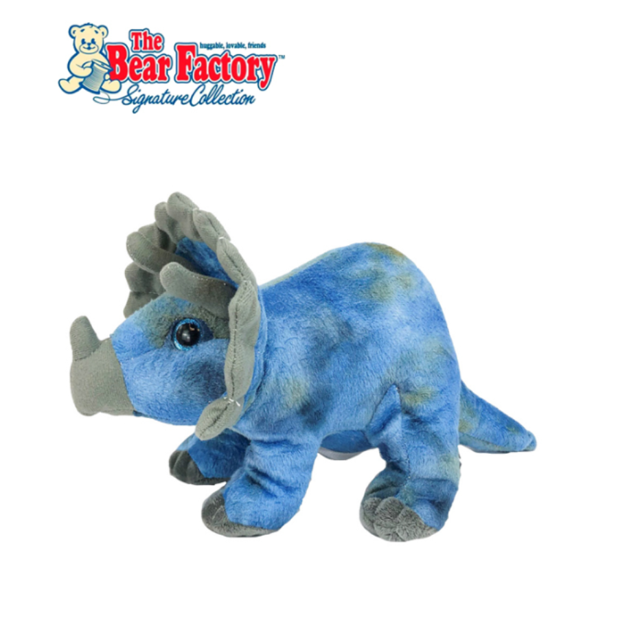 The Bear Factory STELLA THE TRICERATOPS (Eco) 8″