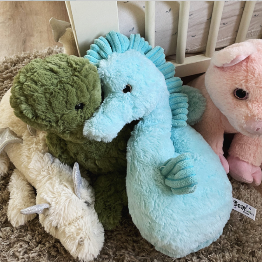 The Bear Factory SEAFOAM THE SEA HORSE (Eco) 16″