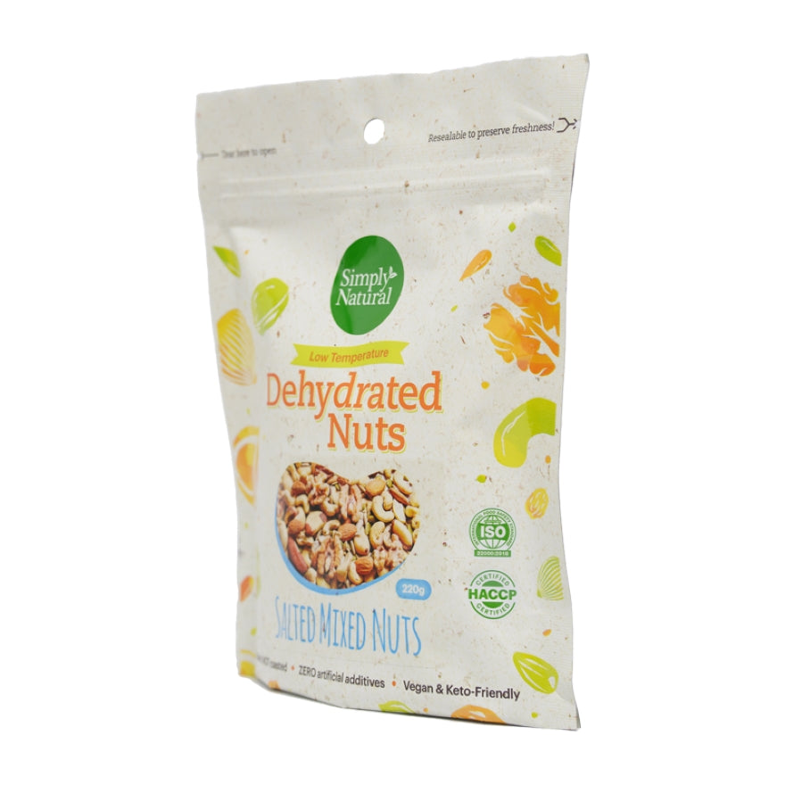 Dehydrated Salted Mixed Nuts 220g