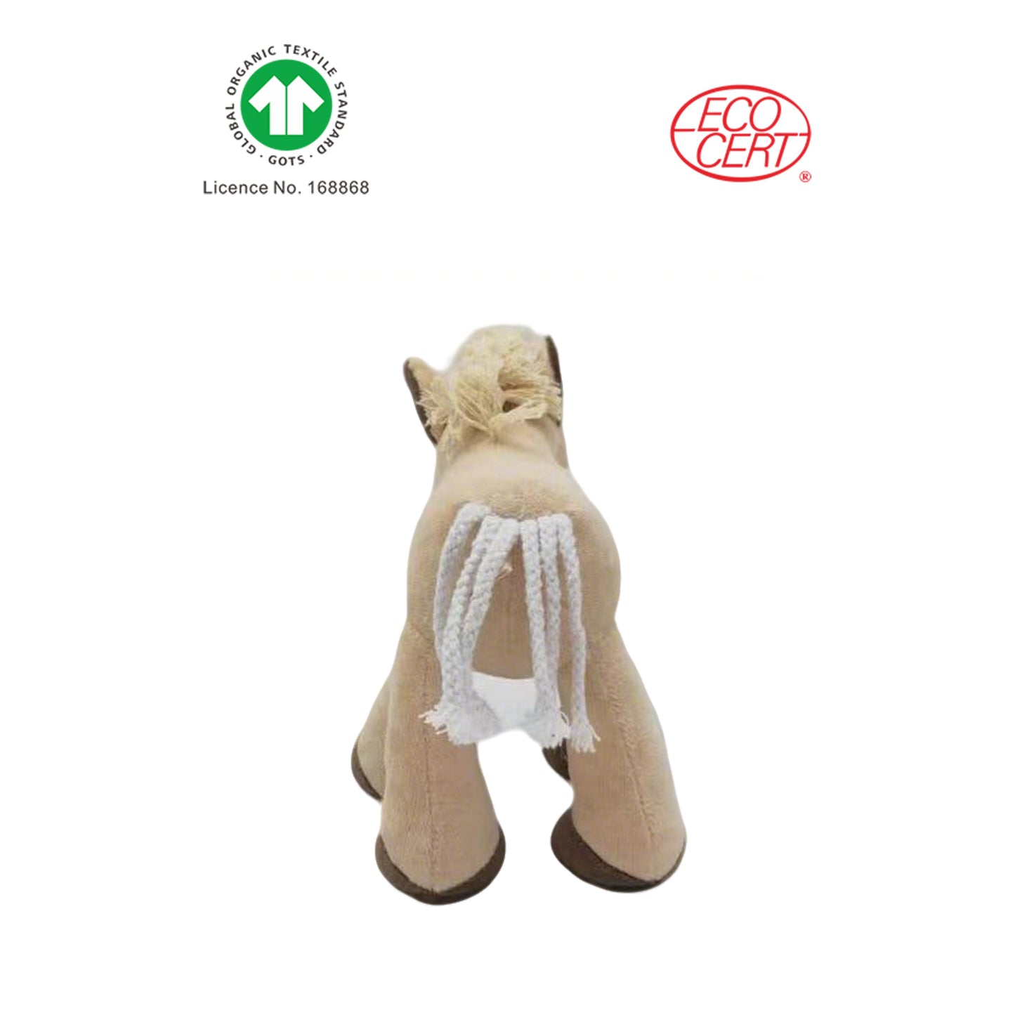 GOTS Certified Organic Horse Doll