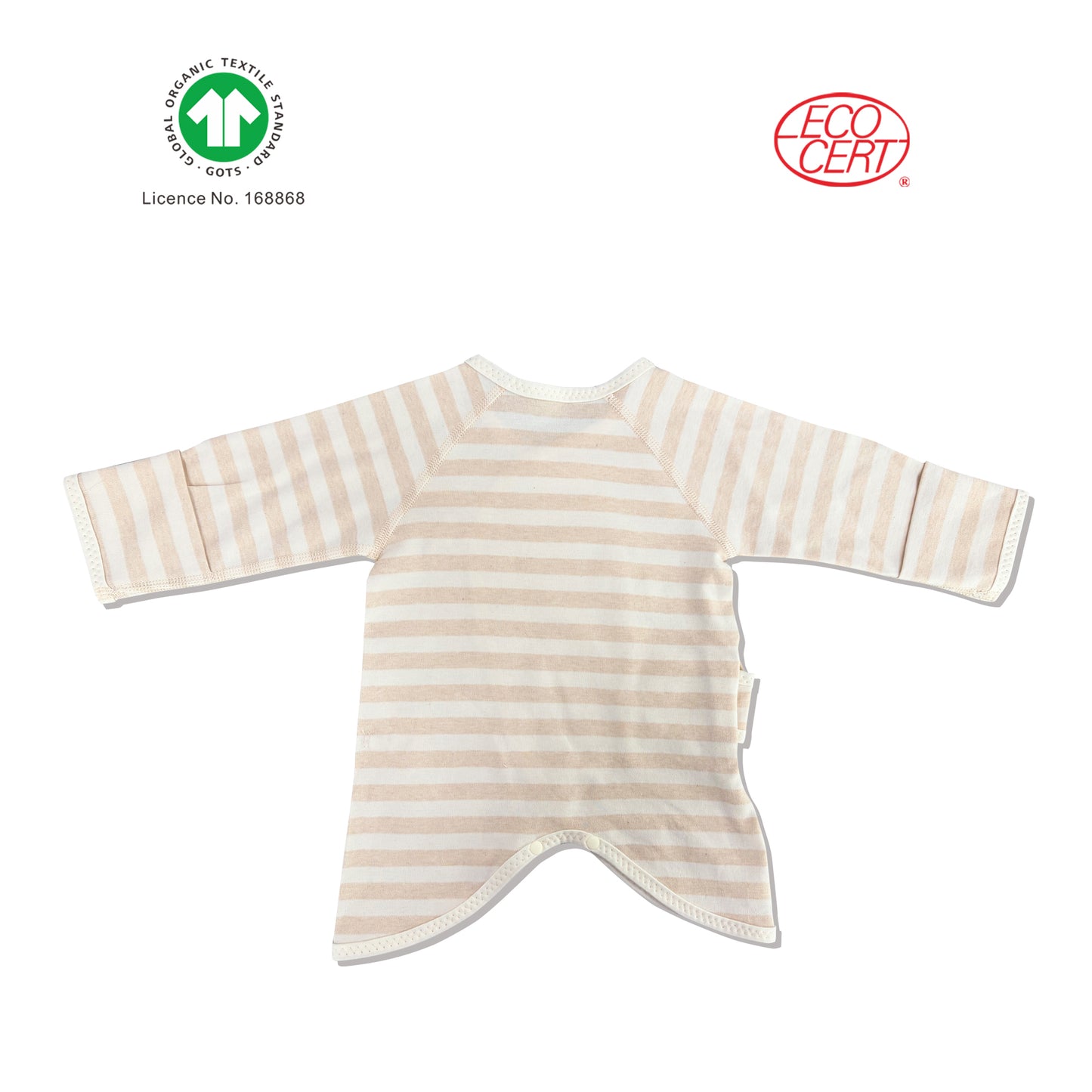 GOTS有機嬰兒蝴蝶衣