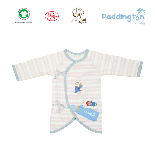 柏靈頓熊有機印花蝴蝶袍