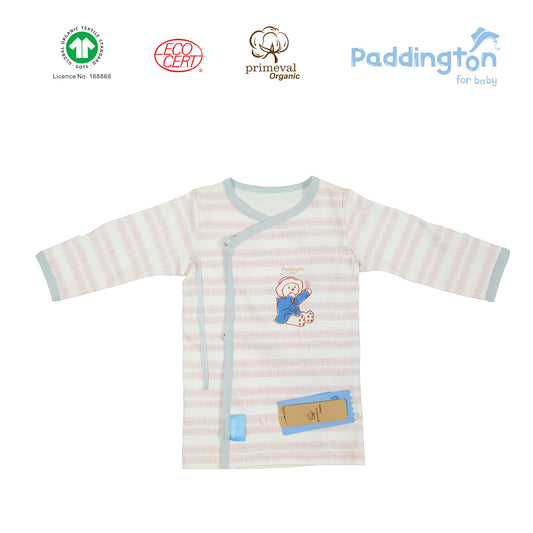 柏靈頓熊有機印花和尚袍