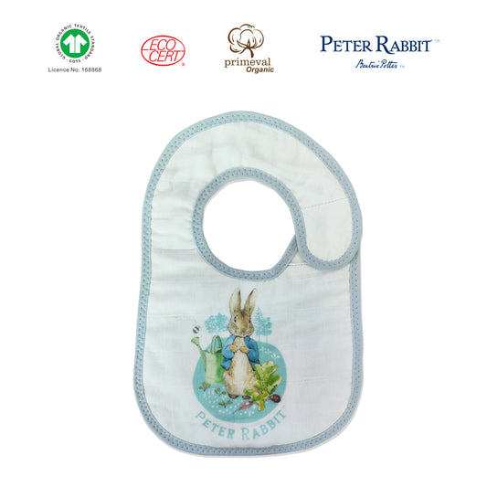 Peter Rabbit Turkey Muslin Baby Bib