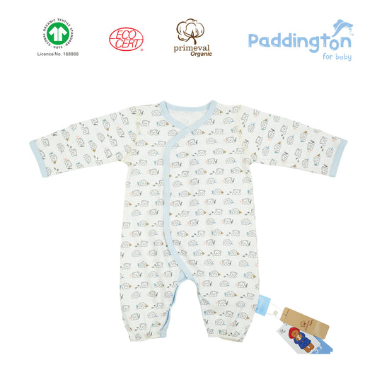 柏靈頓熊有機嬰兒兩用連體衣