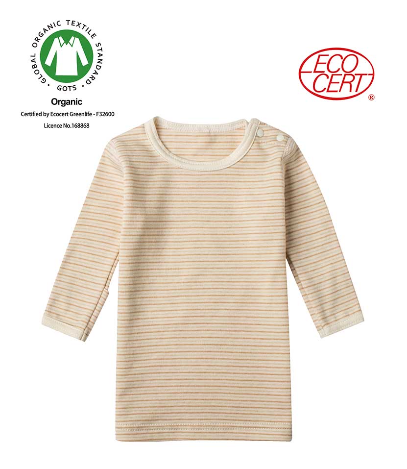 GOTS有機嬰兒長袖休閒服