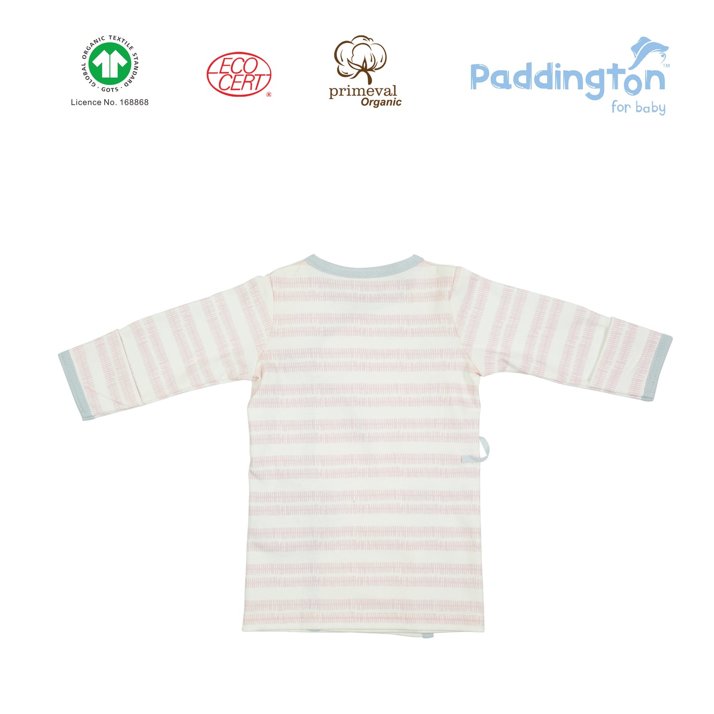 柏靈頓熊有機印花和尚袍