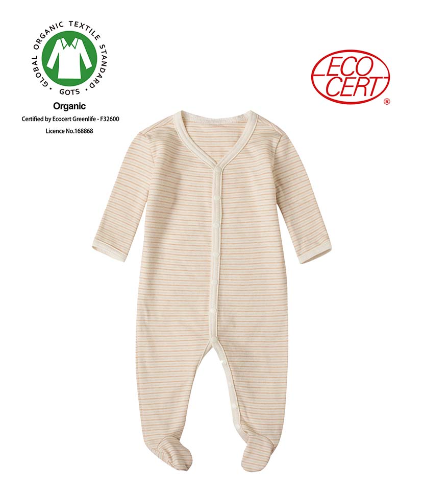 GOTS Certified Organic Footed Onesie