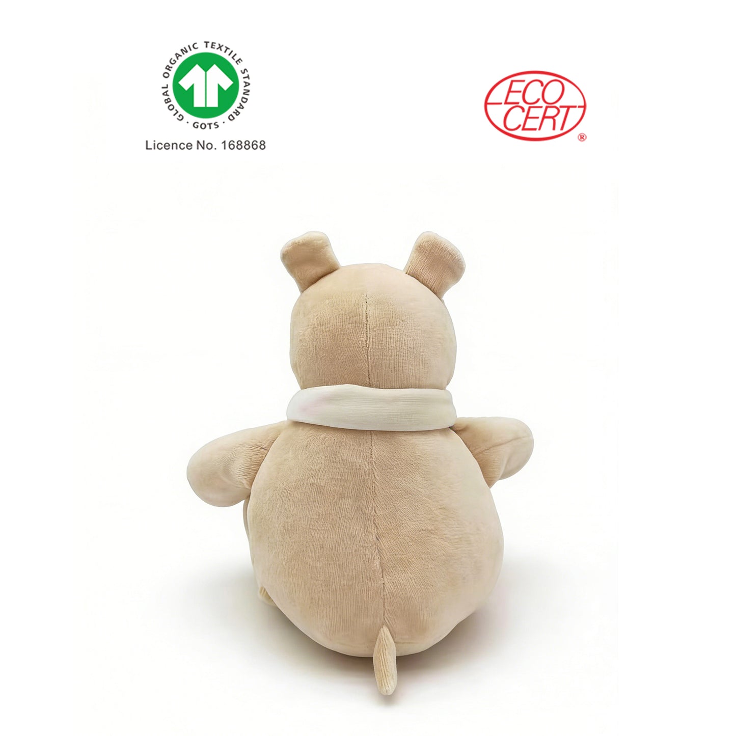 GOTS 認證有機河馬公仔