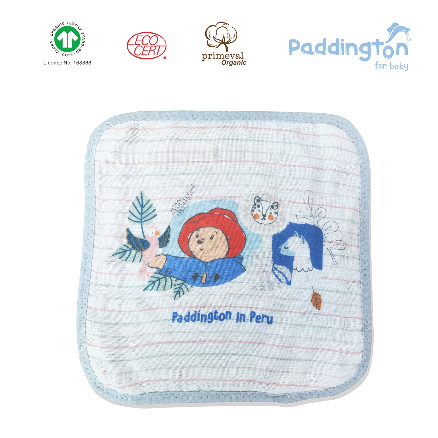 Paddington Bear Organic Lace Gauze Scarf