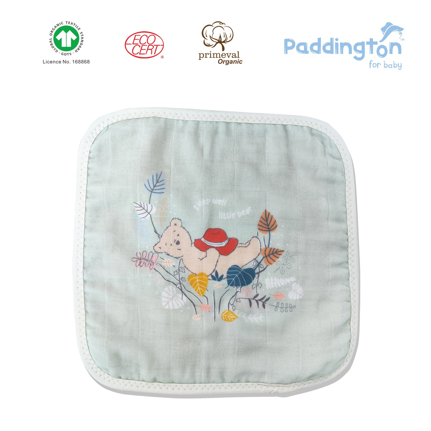 Paddington Bear Organic Lace Gauze Scarf