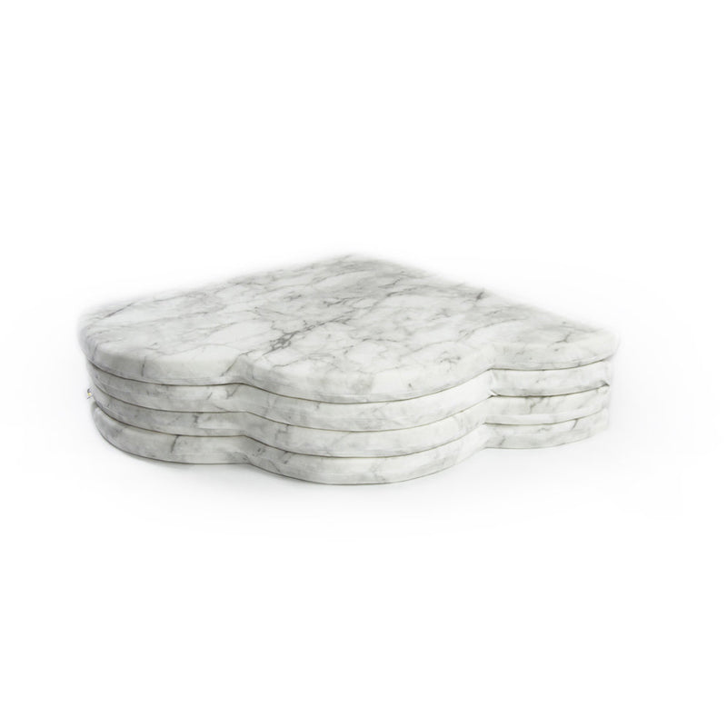 FLOWER - White Marble