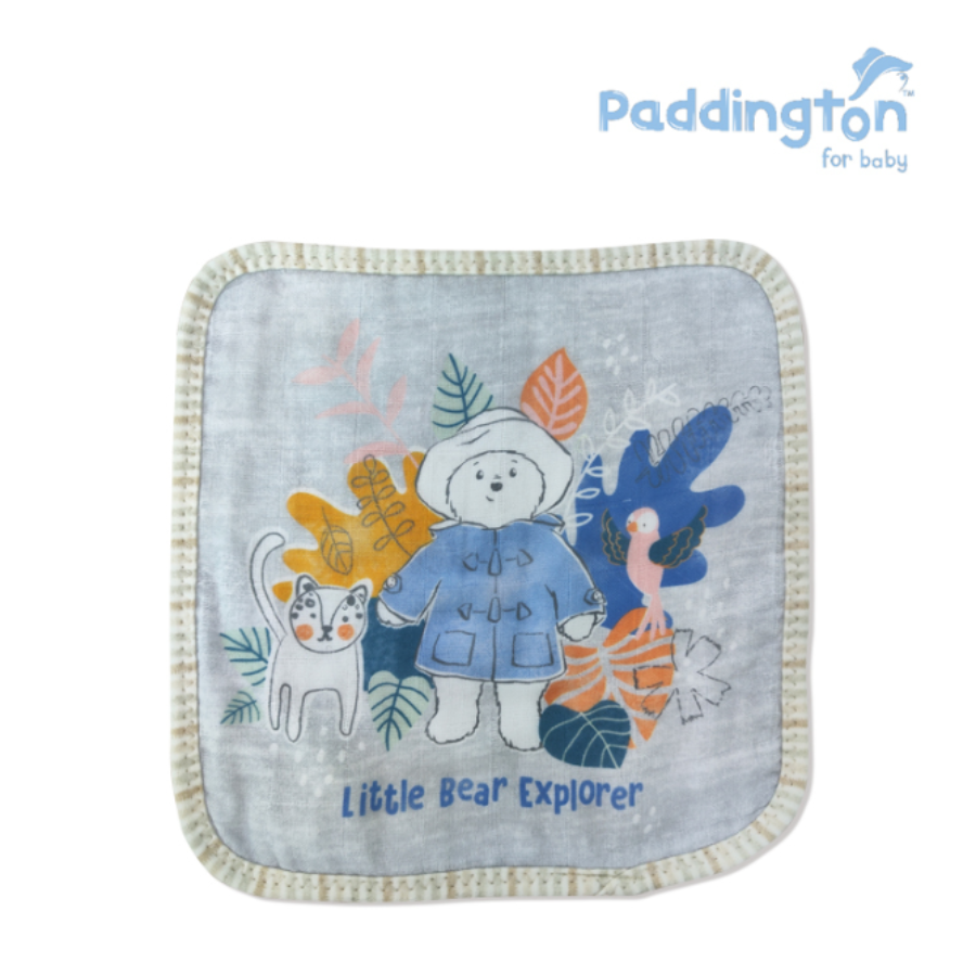 Paddington Bear Organic Lace Gauze Scarf
