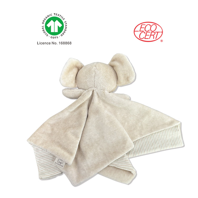 Elephant flannel bite towel