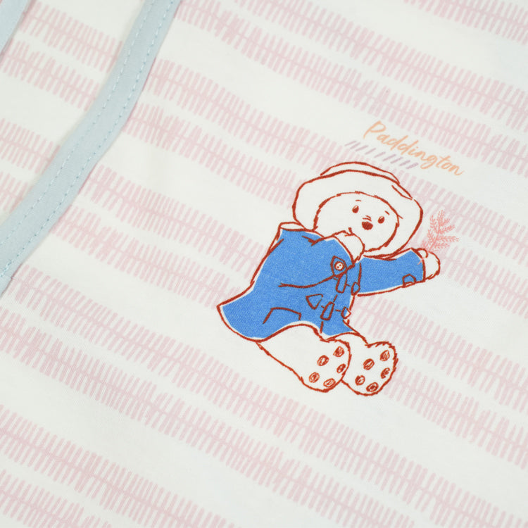 柏靈頓熊有機印花和尚袍