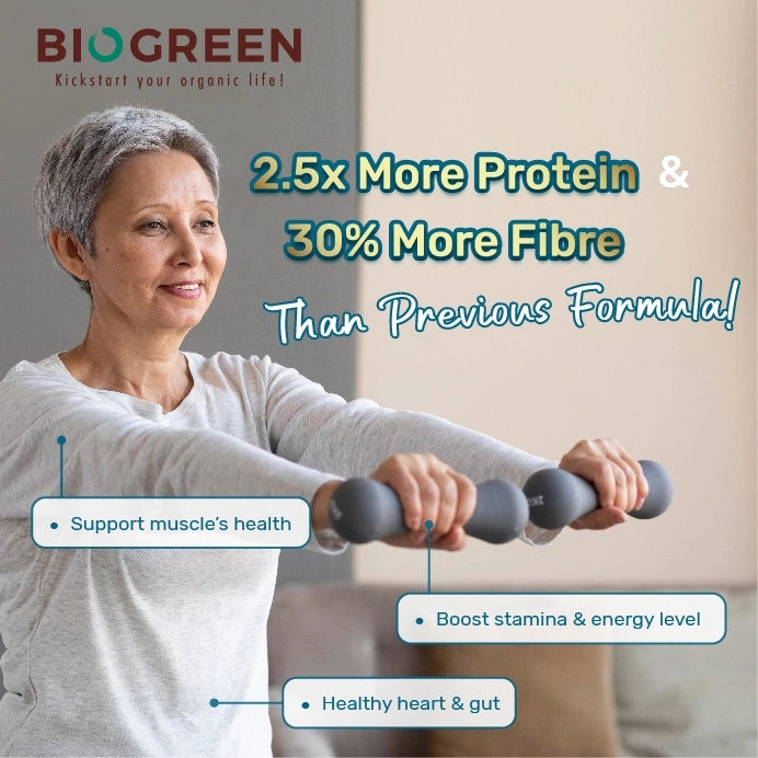 Biogreen 5 Grain Plus Oatmilk Energy (850g)