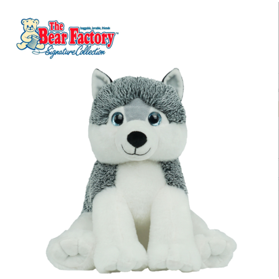 The Bear Factory HUSKY DOG 16″