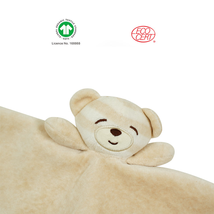Bear flannel bite towel