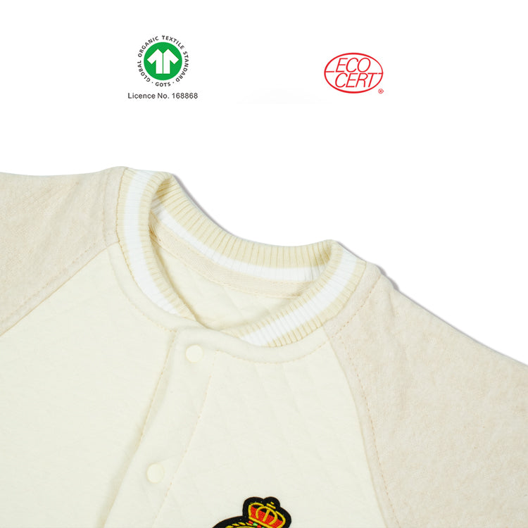 GOTS有機嬰兒兩用衣