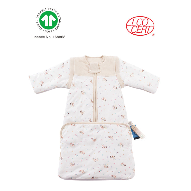 GOTS Certified Organic Zipped-up Sleeping Bag (Winter)