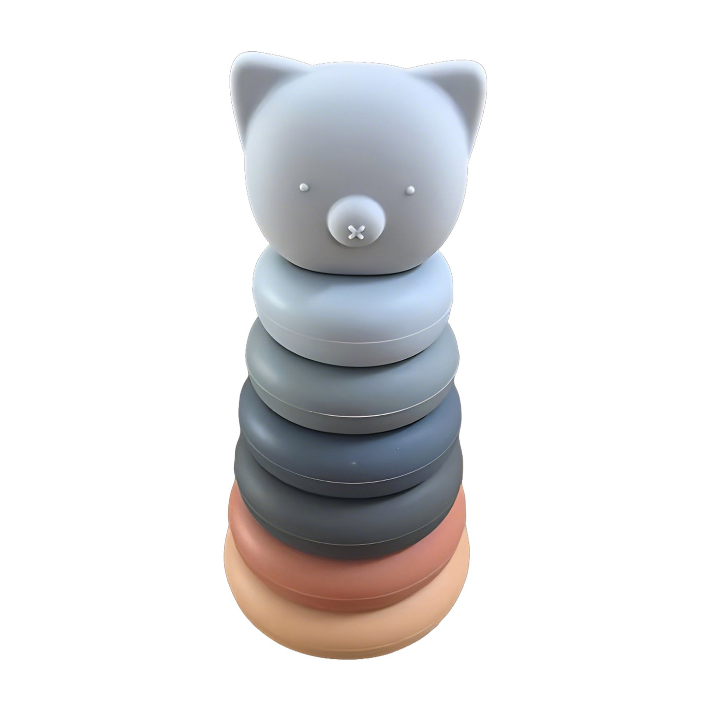 Cute Bear Silicone Stacking Toy