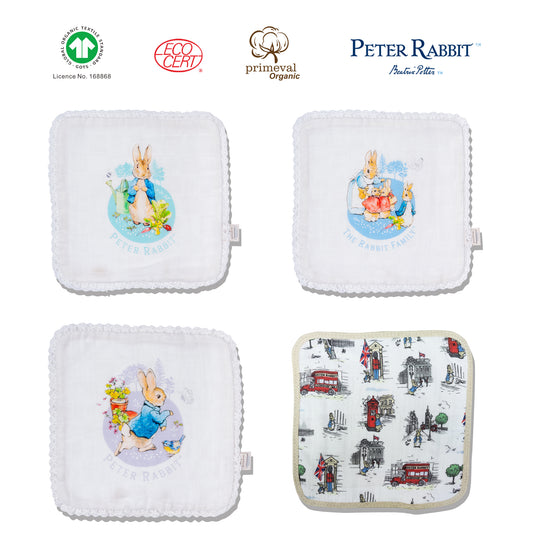Peter Rabbit Organic Lace Gauze Scarf