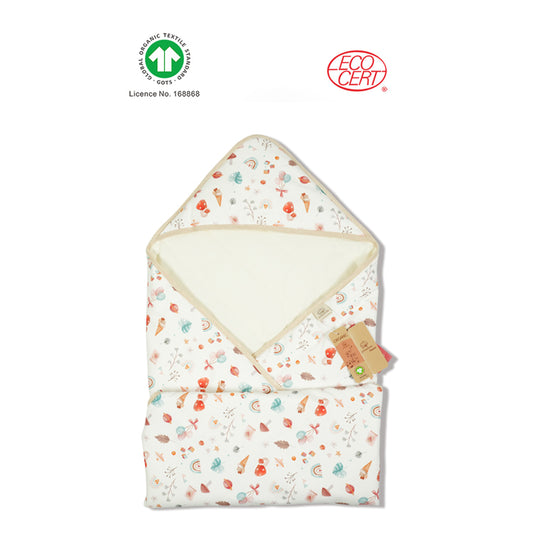 GOTS有機印花厚包被(冬季)