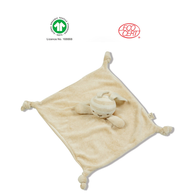 Rabbit flannel bite towel