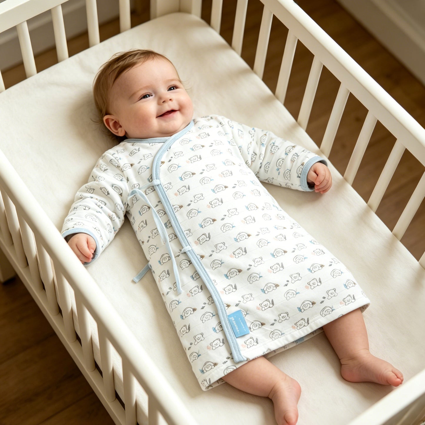 Paddington Bear Organic Baby Kimono