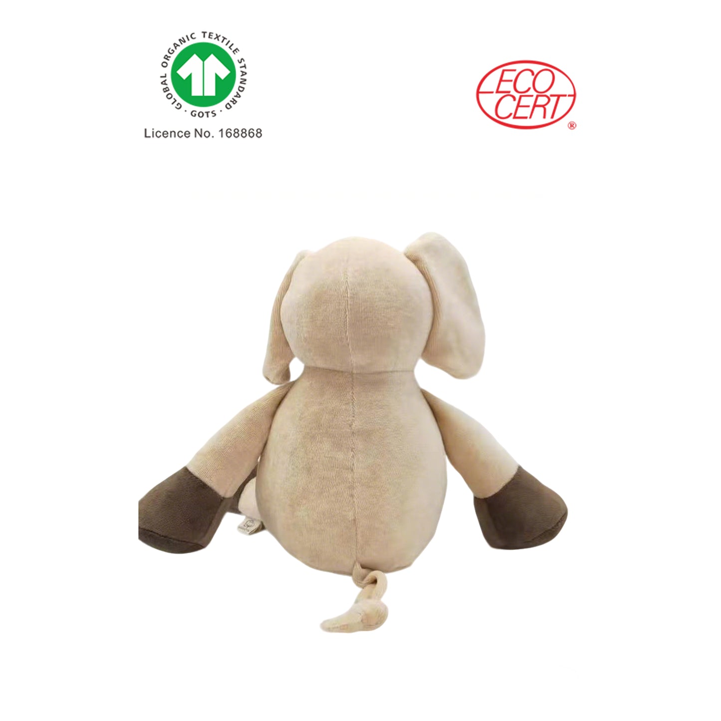 GOTS 認證有機大象公仔