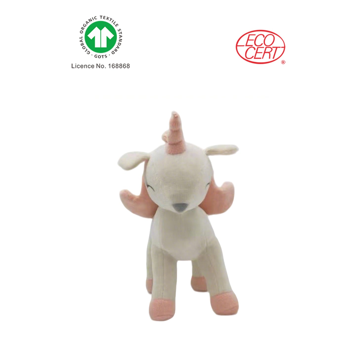 GOTS 認證有機獨角獸公仔
