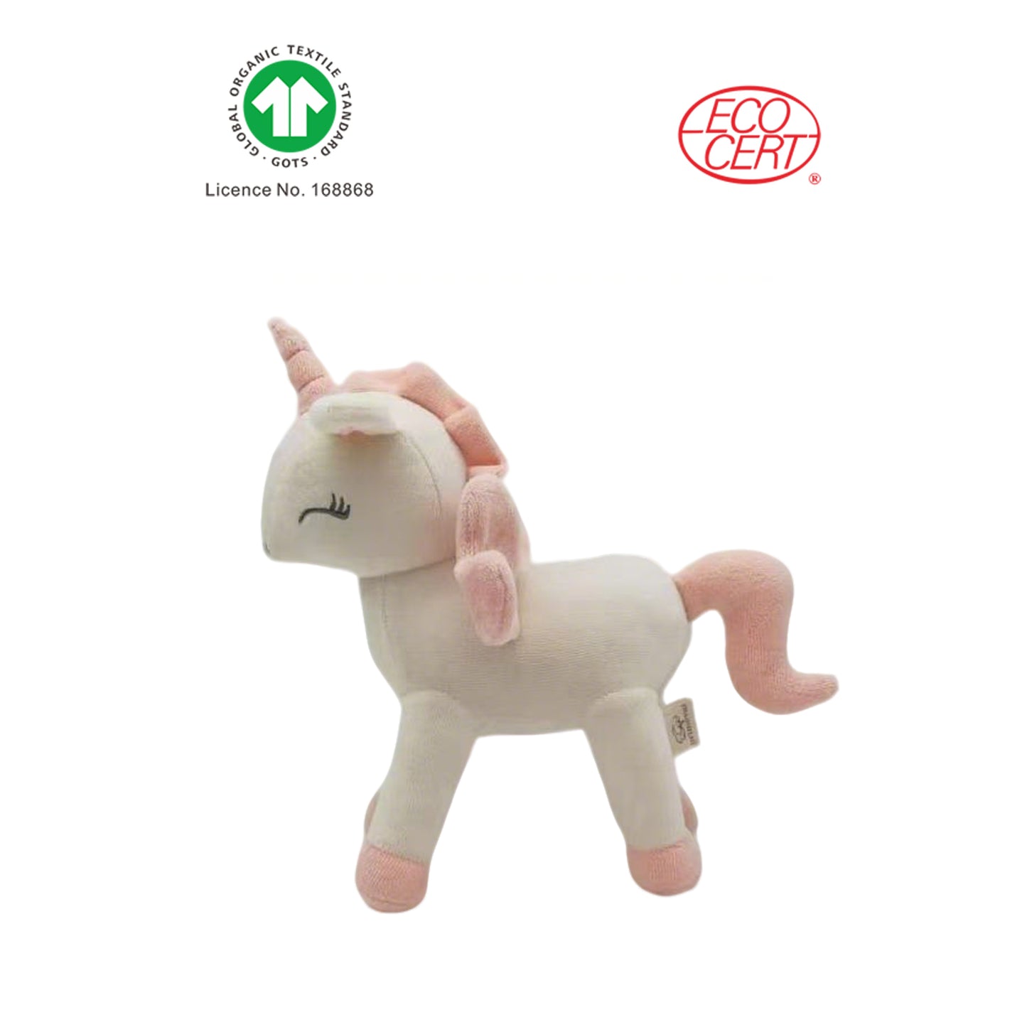 GOTS 認證有機獨角獸公仔