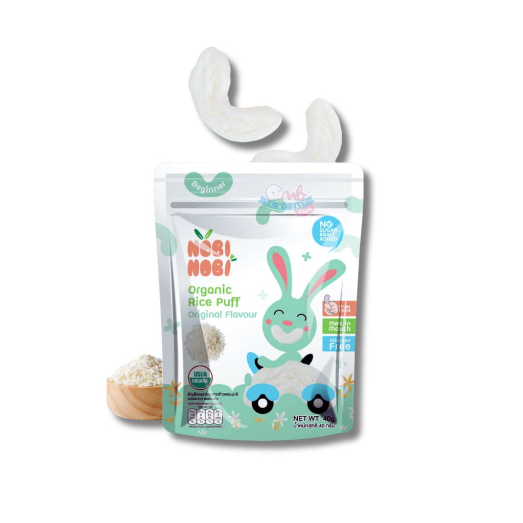 NOBI NOBI ORGANIC RICE PUFFS – ORIGINAL