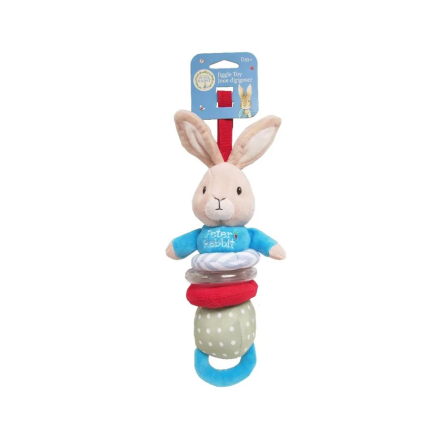 Petter Rabbit & Flopsy Jiggle Toy