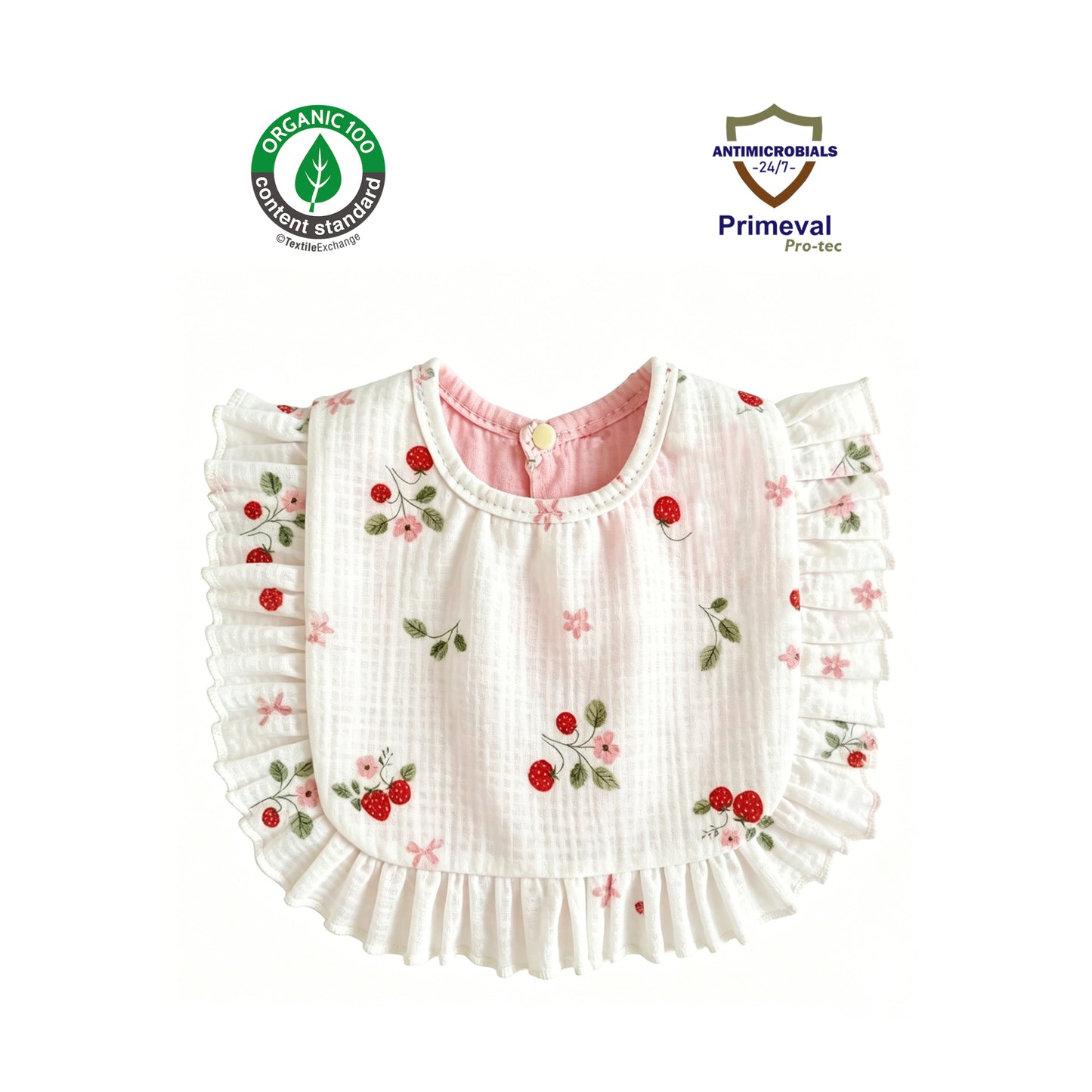 Organic Antimicrobial Bib
