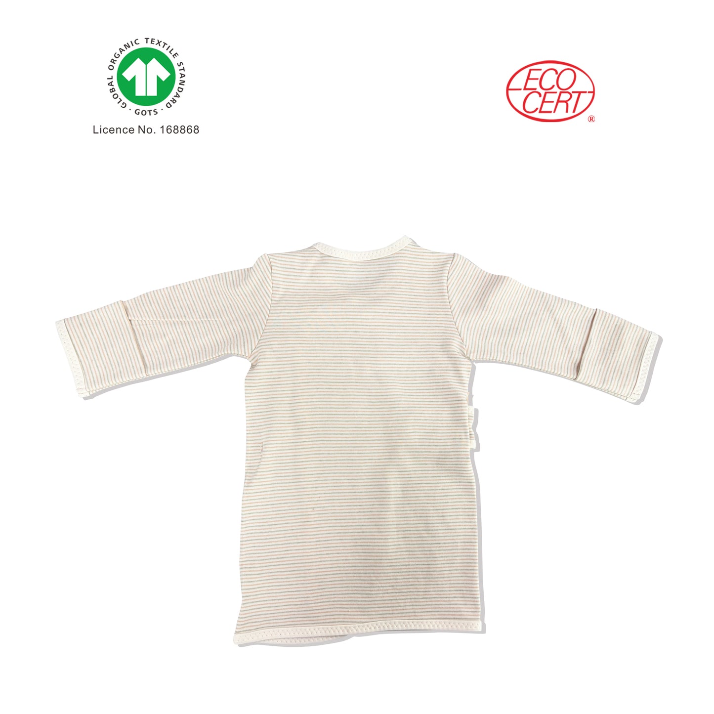 GOTS有機嬰兒和尚袍