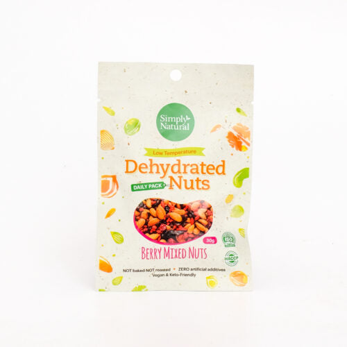 Simply Natural Dehydrated Berry Mixed Nut 30g (DAILY PACK)