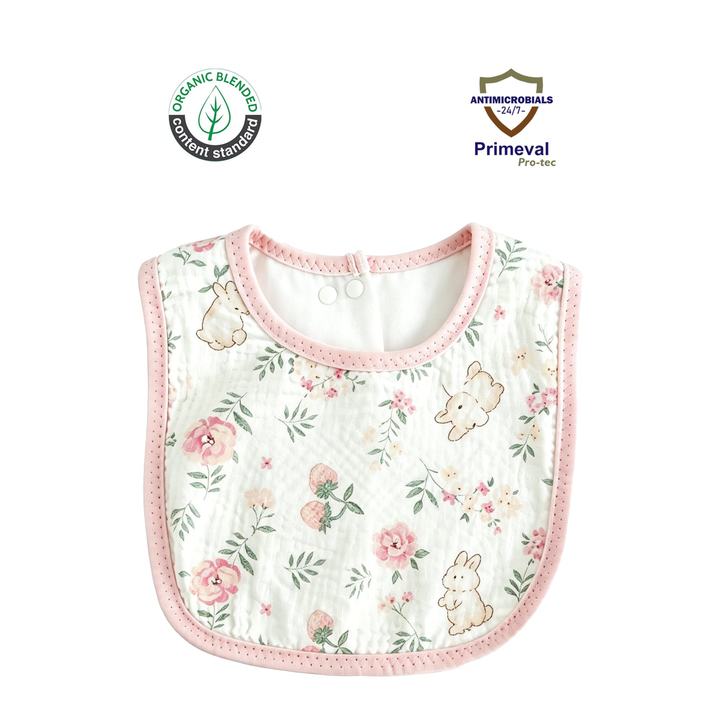 Organic Antimicrobial Bib