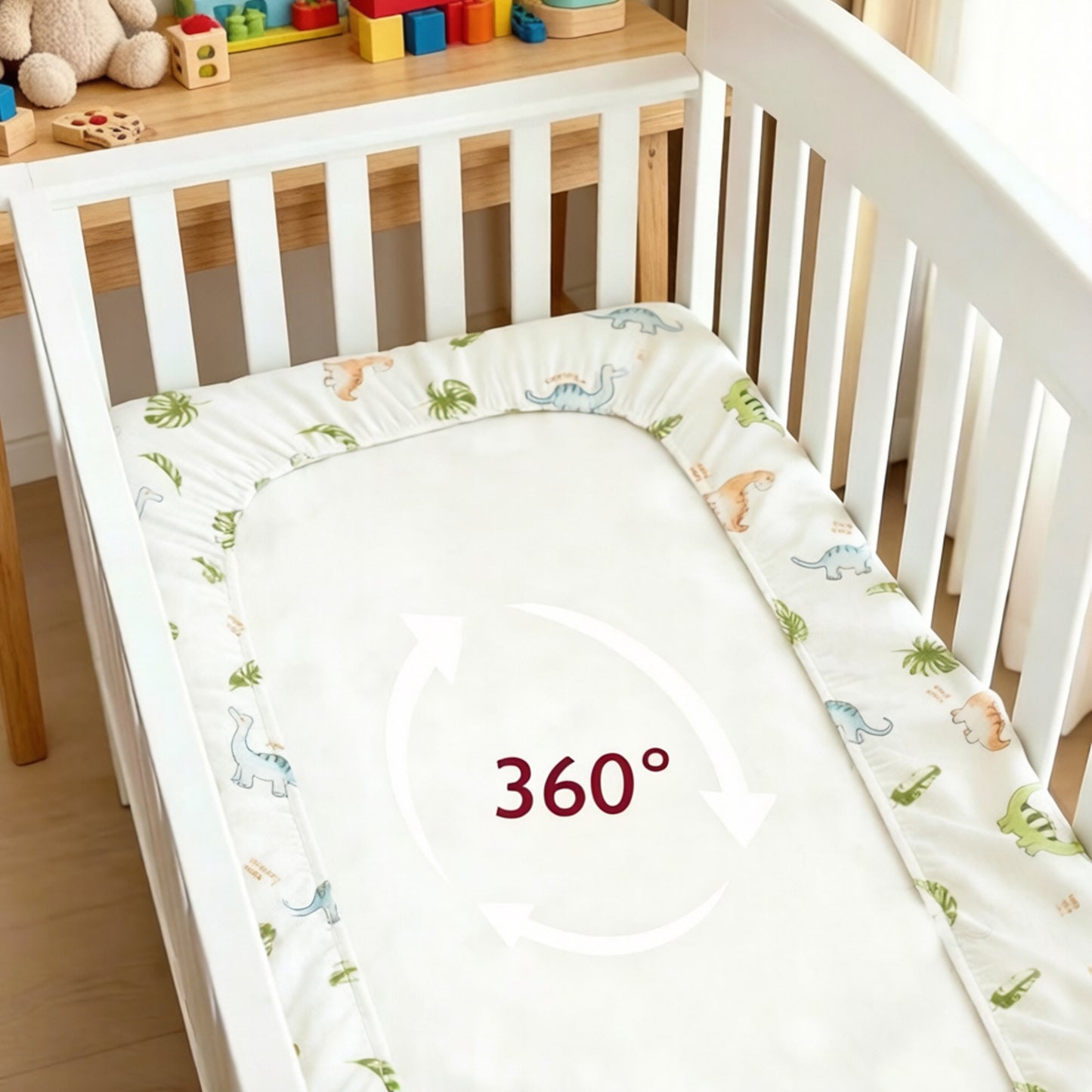 Antibacterial bed skirt