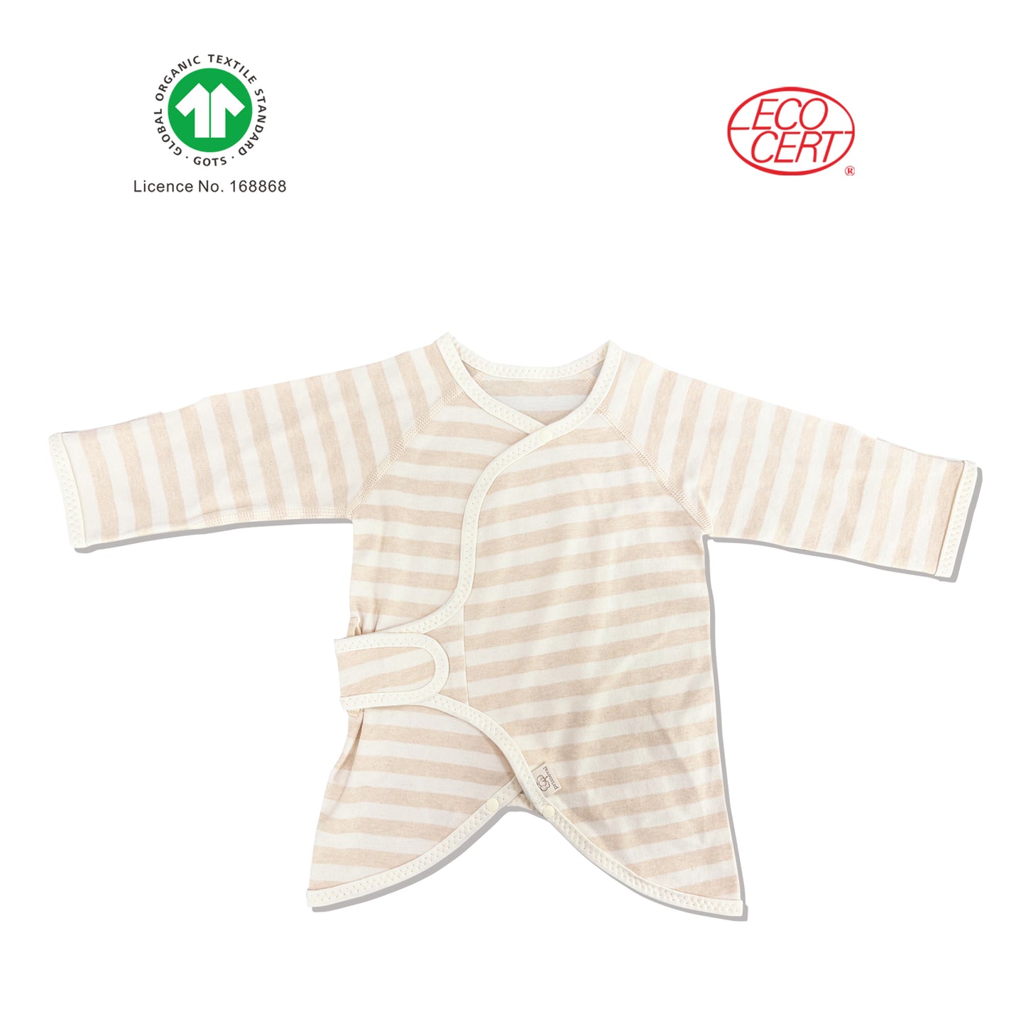 GOTS有機嬰兒蝴蝶衣