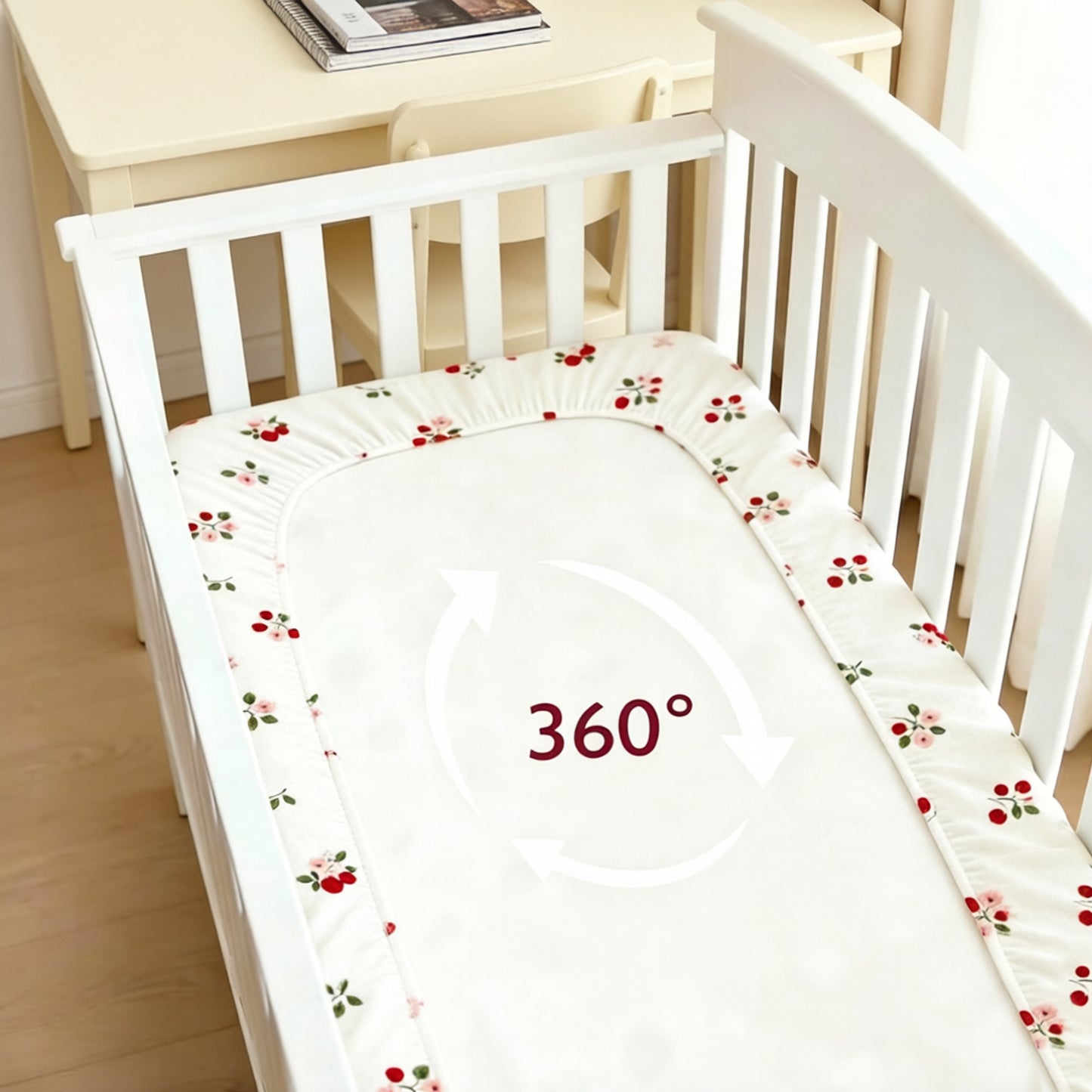 Antibacterial bed skirt
