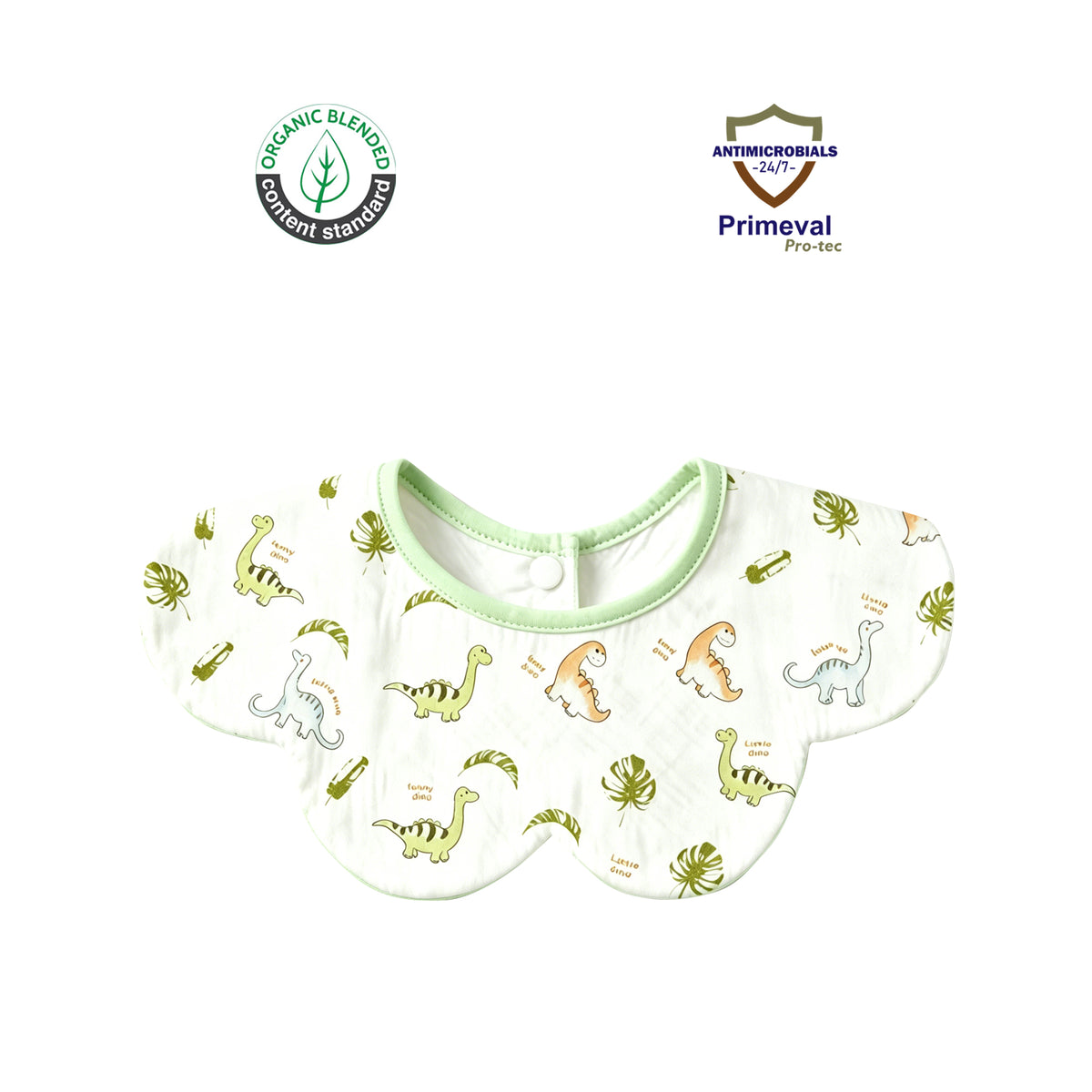 Organic Antimicrobial Bib