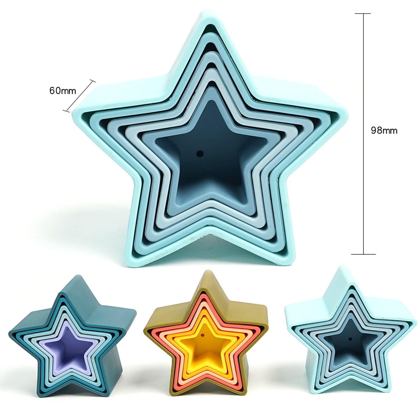 The five-pointed star toy