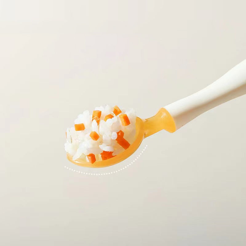 Cutlery Set:Silicone Spoon and Fork