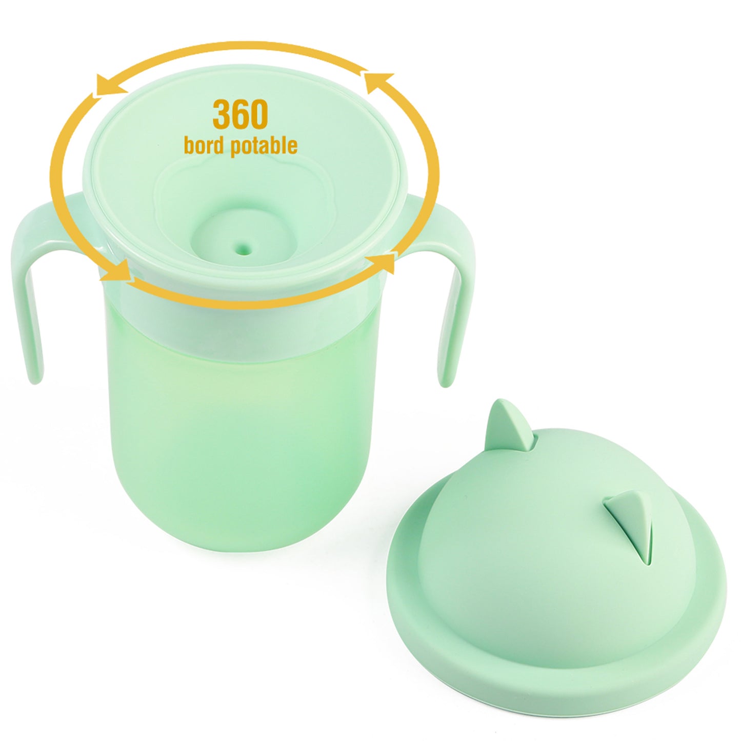 360 baby drinking cup pink