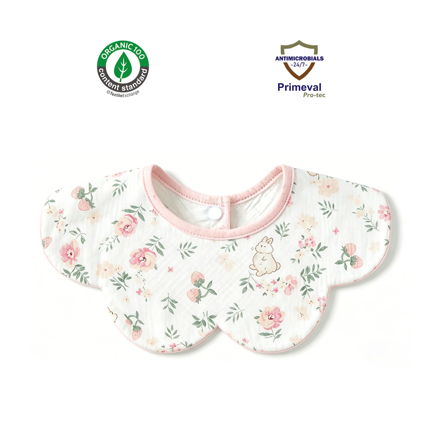 Organic Antimicrobial Bib
