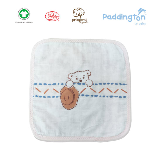 柏靈頓熊有機小紗巾