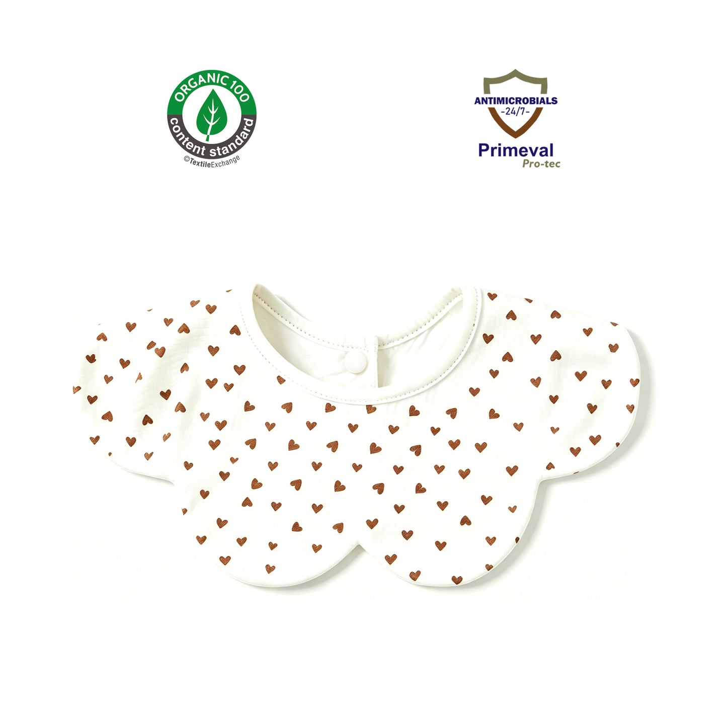 Organic Antimicrobial Bib
