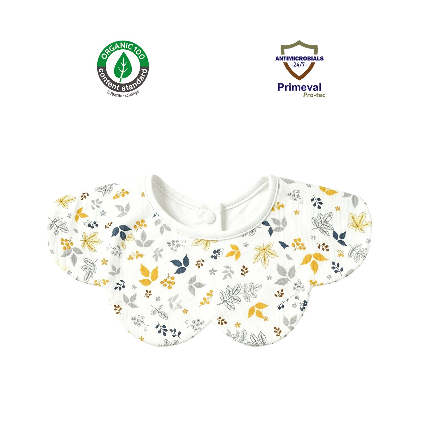 Organic Antimicrobial Bib